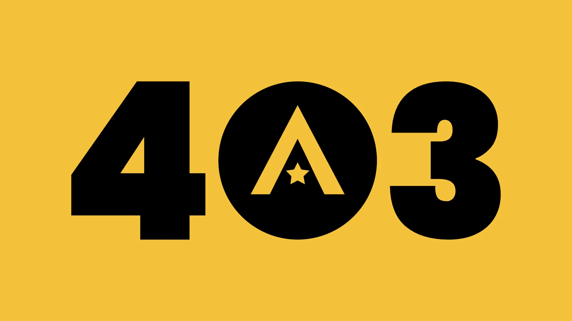 Imagem com o código de erro 403