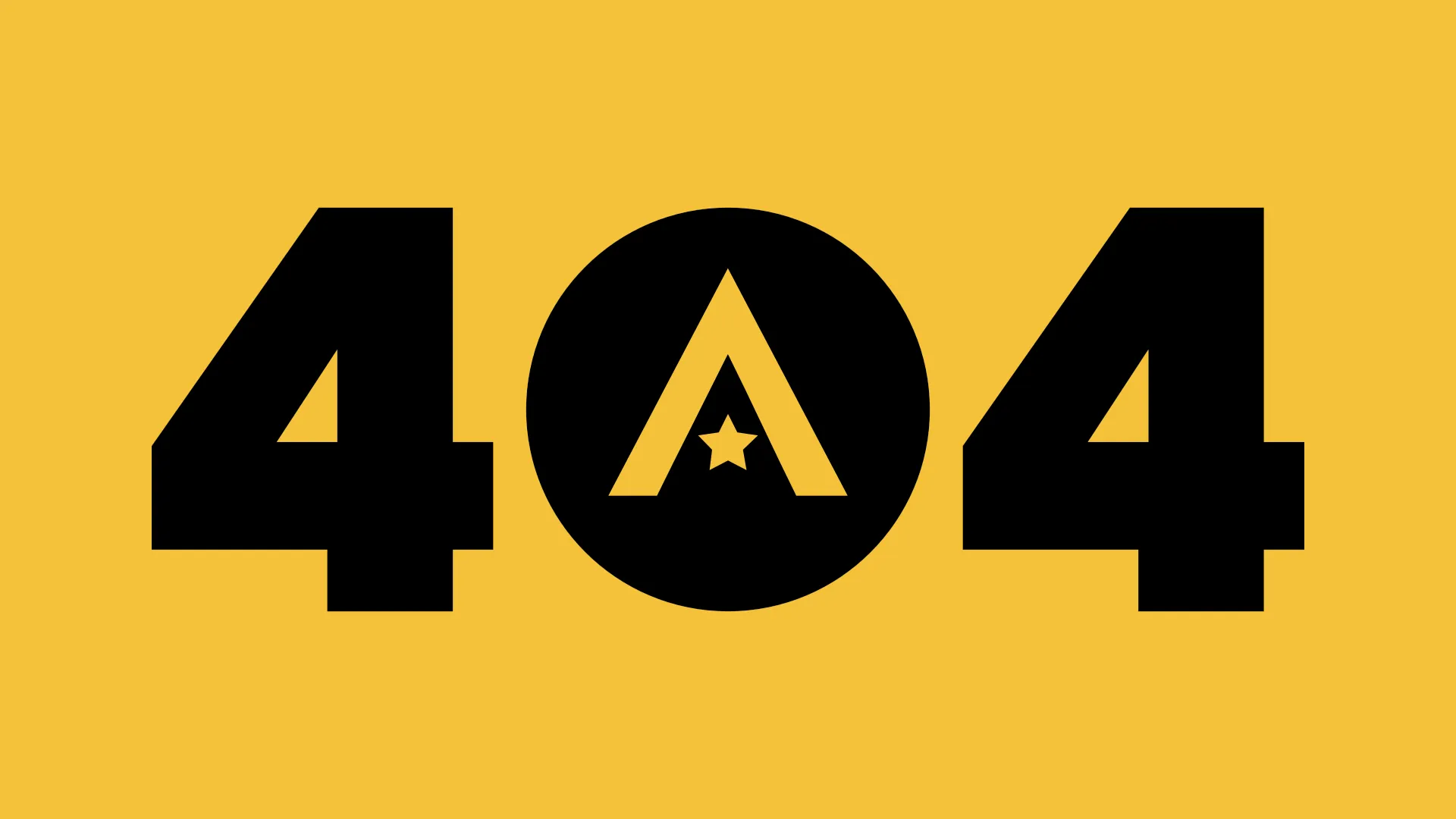 Imagem com o código de erro 404