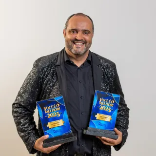  LUIZ ALBERTO: 1° LUGAR - SECRETÁRIO MUNICIPAL  MAIS ATUANTE / 1° LUGAR - CERIMONIALISTA 