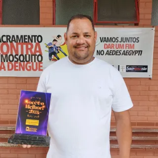 NEWTON CÉSAR CASSIMIRO: 1° LUGAR AGENTE DE ENDEMIAS