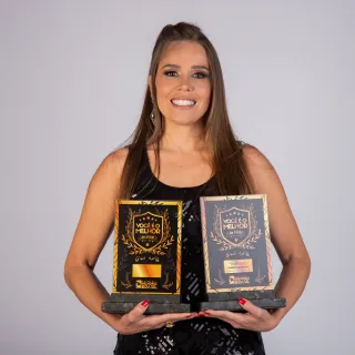 ANGELA BOTELHO BONATTI BARALDI: 1° LUGAR PSICÓLOGA / 1° LUGAR PSICOPEDAGOGA 