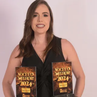 Ângela Bonatti Botelho Baraldi: 1° Lugar Psicóloga / 1° Lugar Psicopedagoga 