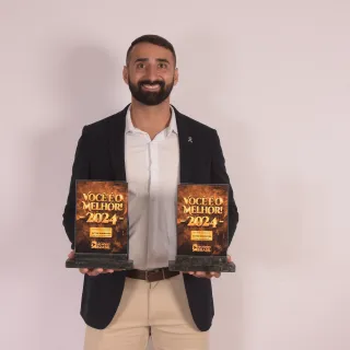 Victor Rodrigues: 1° Lugar Treinador Esportivo / 1° Lugar Professor de Educação Física Escolar 