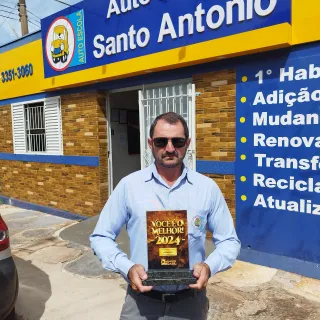 Luiz Souza: 1° Lugar Instrutor de Auto Escola 