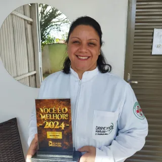 Dayane Mota: 1° Lugar Podóloga 