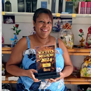 Vanilda Rosa: 1° Lugar Vendedora Autônome de Cosméticos 