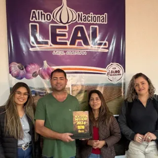 Alho Nacional Leal: 1° Lugar Beneficiadora de Alho 