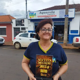 Aquarela Papelaria: 1° Lugar Papelaria