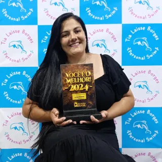 Laísse Borges: 1° Lugar Professora de Natação 