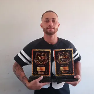 CHUCKY CARVALHO LEOPONDINO: 1° LUGAR ENTREGADOR / 1° LUGAR MOTOBOY