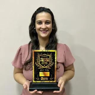 ALINE GOBBI CUSTÓDIO: 1° LUGAR NUTRICIONISTA