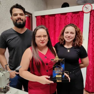 ATÊLIE DA COSTURA TIANINHA: 1° LUGAR ALFAITE / COSTUREIRA 