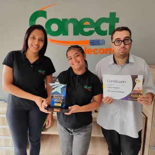 CONECT TELECOM: 1° LUGAR PROVEDOR DE INTERNET