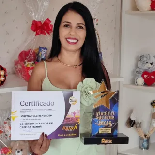LORENA TELEMENSAGENS: 1° LUGAR COMÉRCIO DE CESTAS DE CAFÉ DA MANHÃ