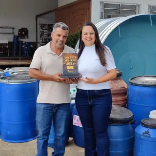 RECICLADÃO ARAXÁ: 1° LUGAR RECICLAGEM