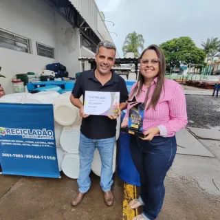 RECICLADÃO: 1° LUGAR RECICLAGEM