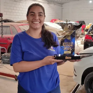 VERONA AUTO CENTER: 1° LUGAR FUNILARIA E PINTURA AUTOMOTIVA 